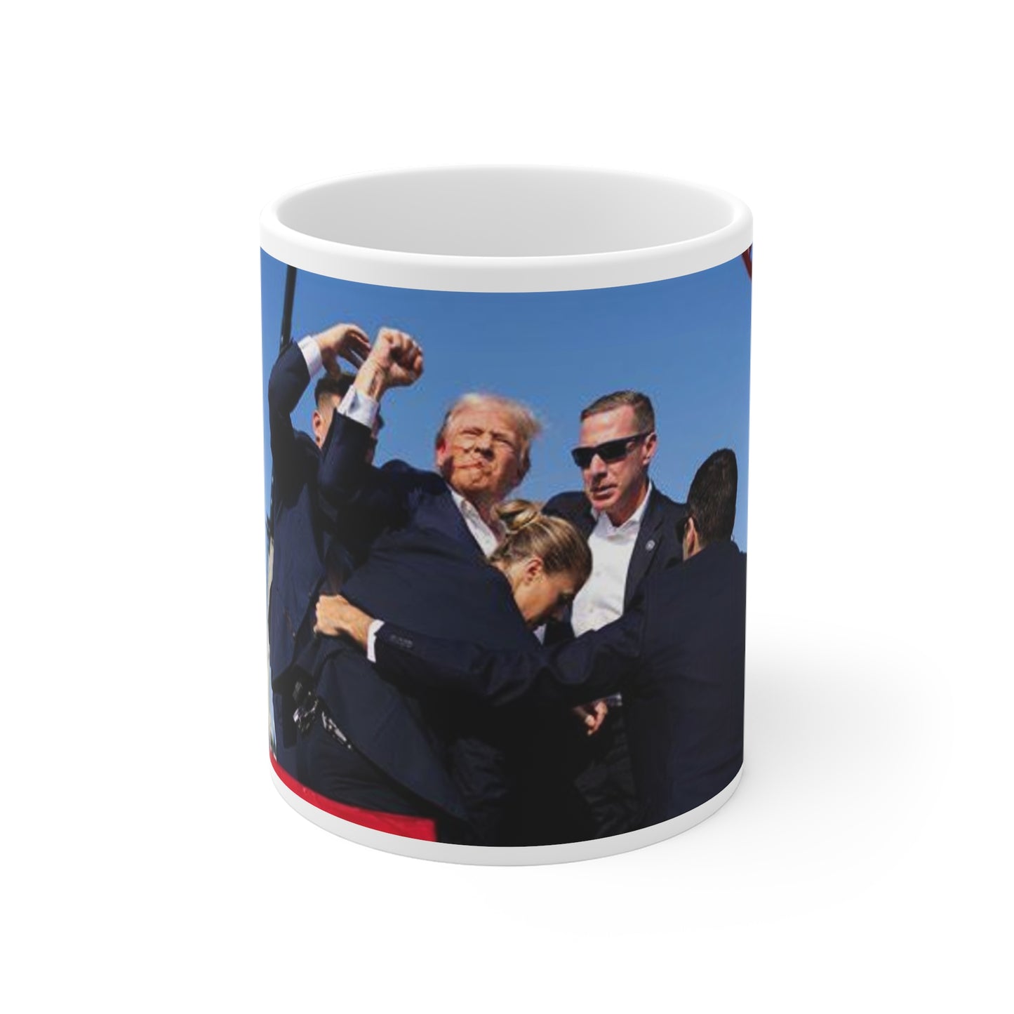 You missed! Coffee mug Trump 2024