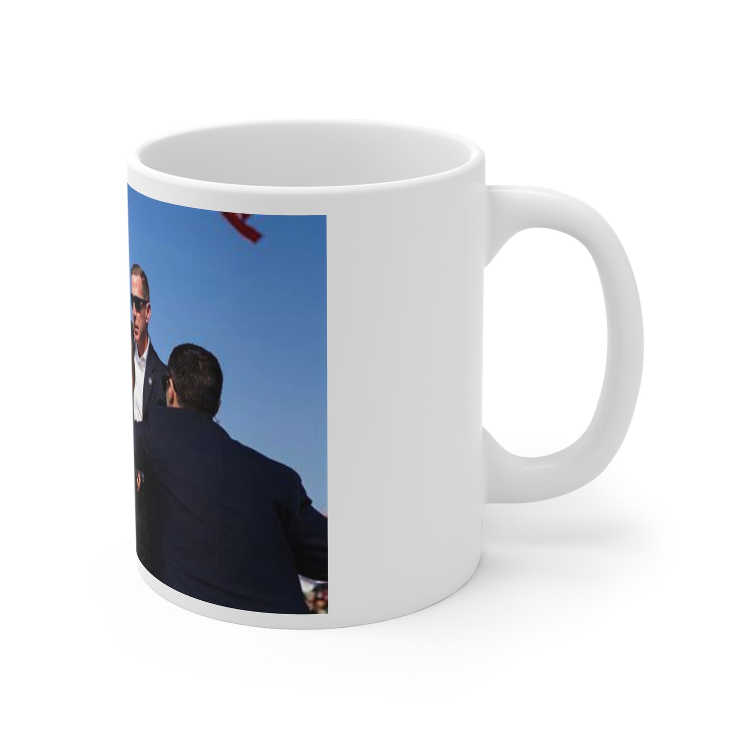 You missed! Coffee mug Trump 2024