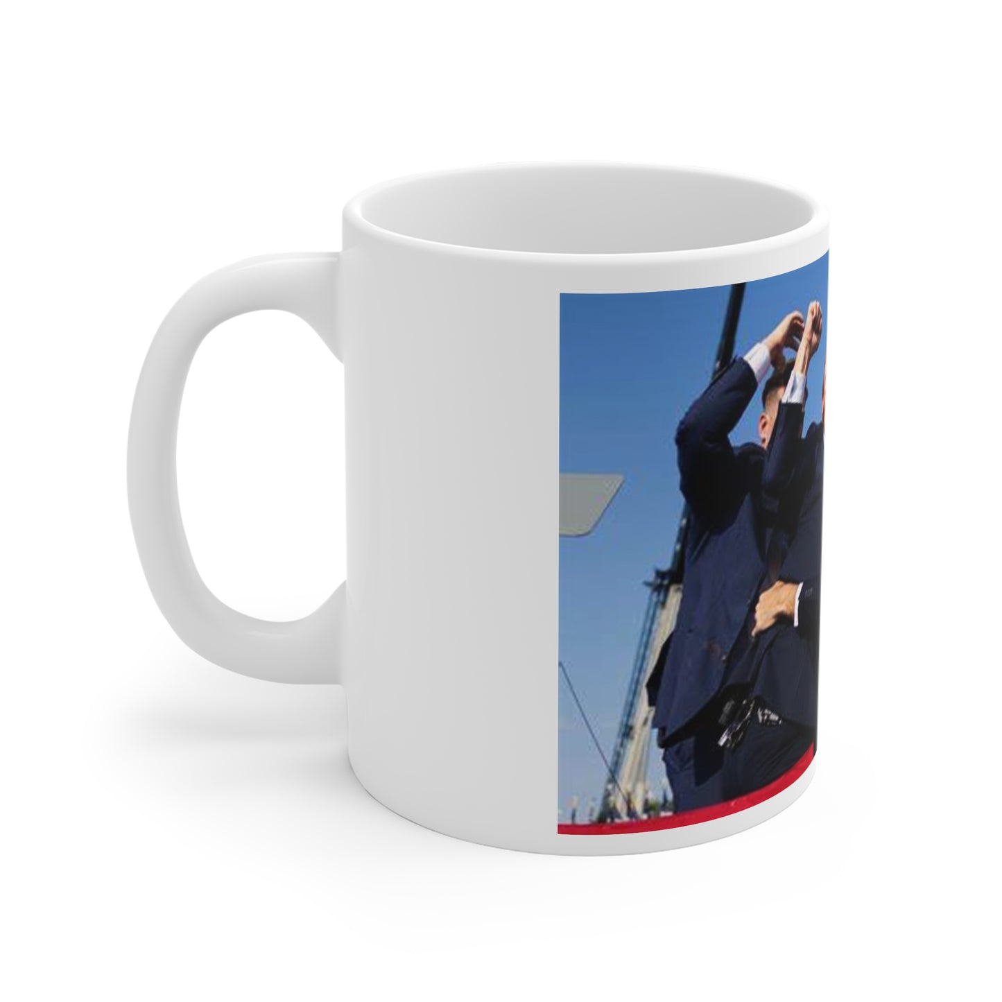 You missed! Coffee mug Trump 2024