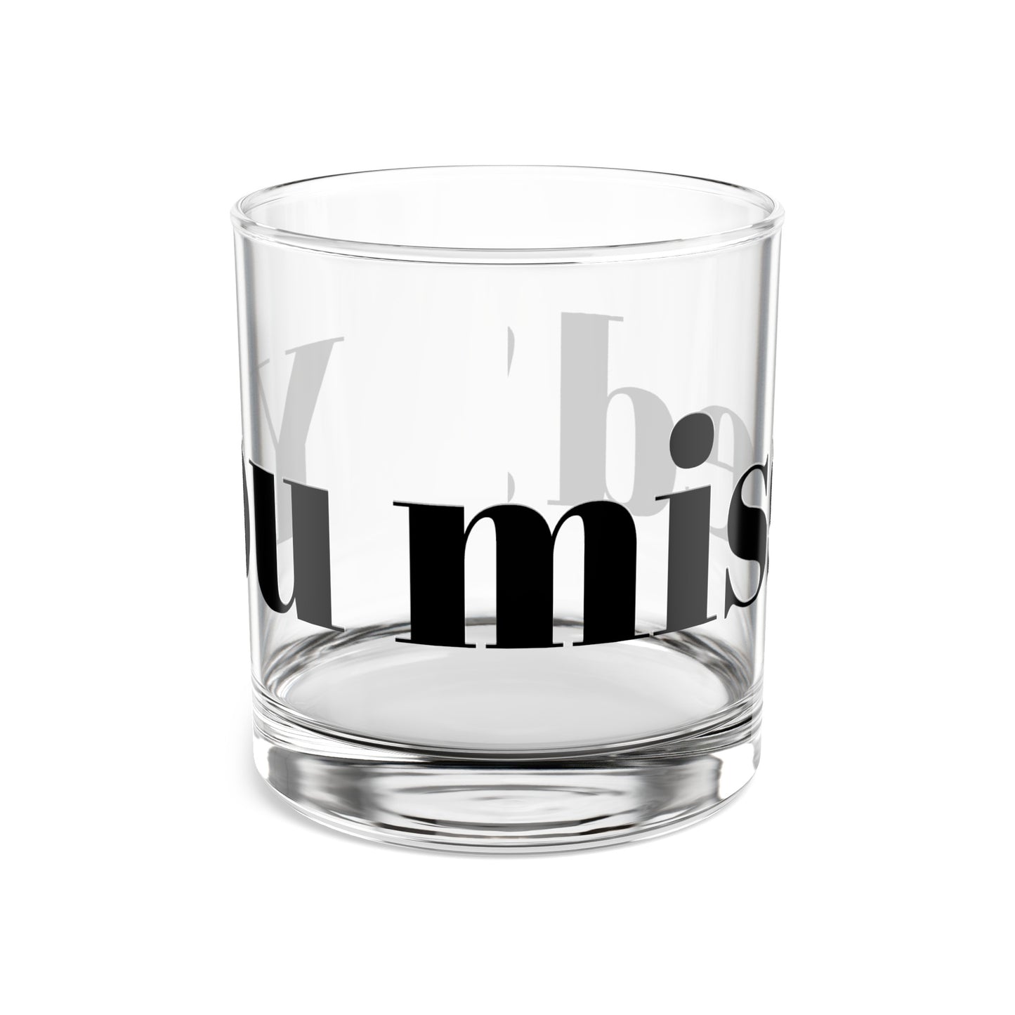 You missed! Rocks glass whiskey Trump 2024